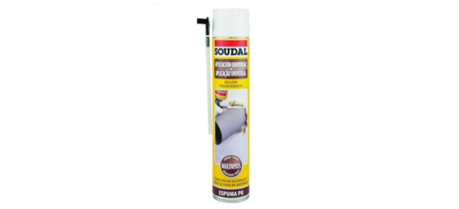 Espuma Poliuretanica Soudal 500cc con canula